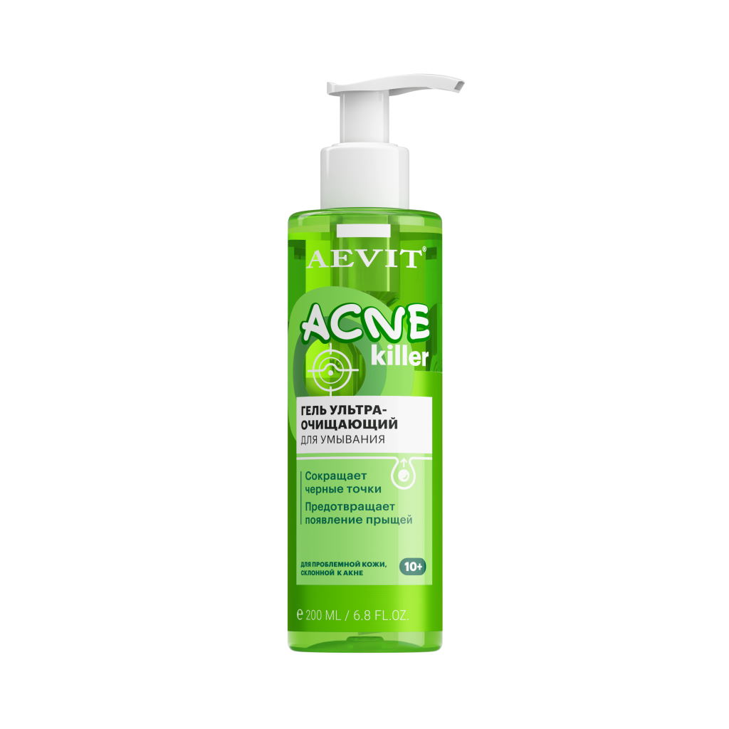 AEVIT - Ультраочищающий гель для умывания ACNEKILLER AEVIT.png AEVIT - Ультраочищающий гель для умывания ACNEKILLER AEVIT.png