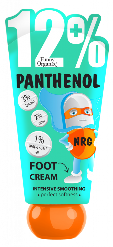 28.Funny Organix PANTENOL NRG КРЕМ-ИНТЕНСИВ ГЛУБОКО СМЯГЧАЮЩИЙ ДЛЯ НОГ.png
